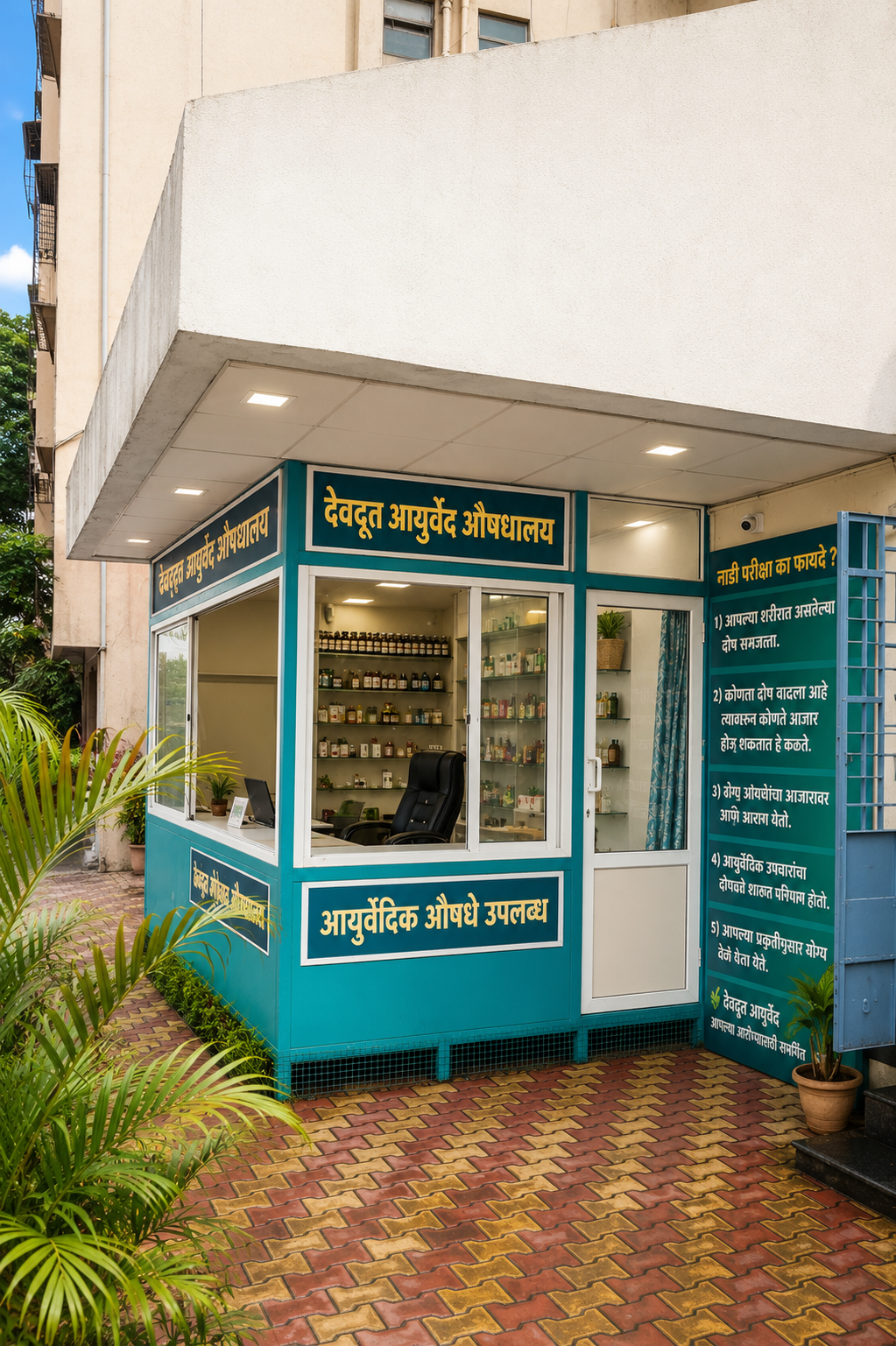 Devdut Ayurved Aushadhalaya Counter