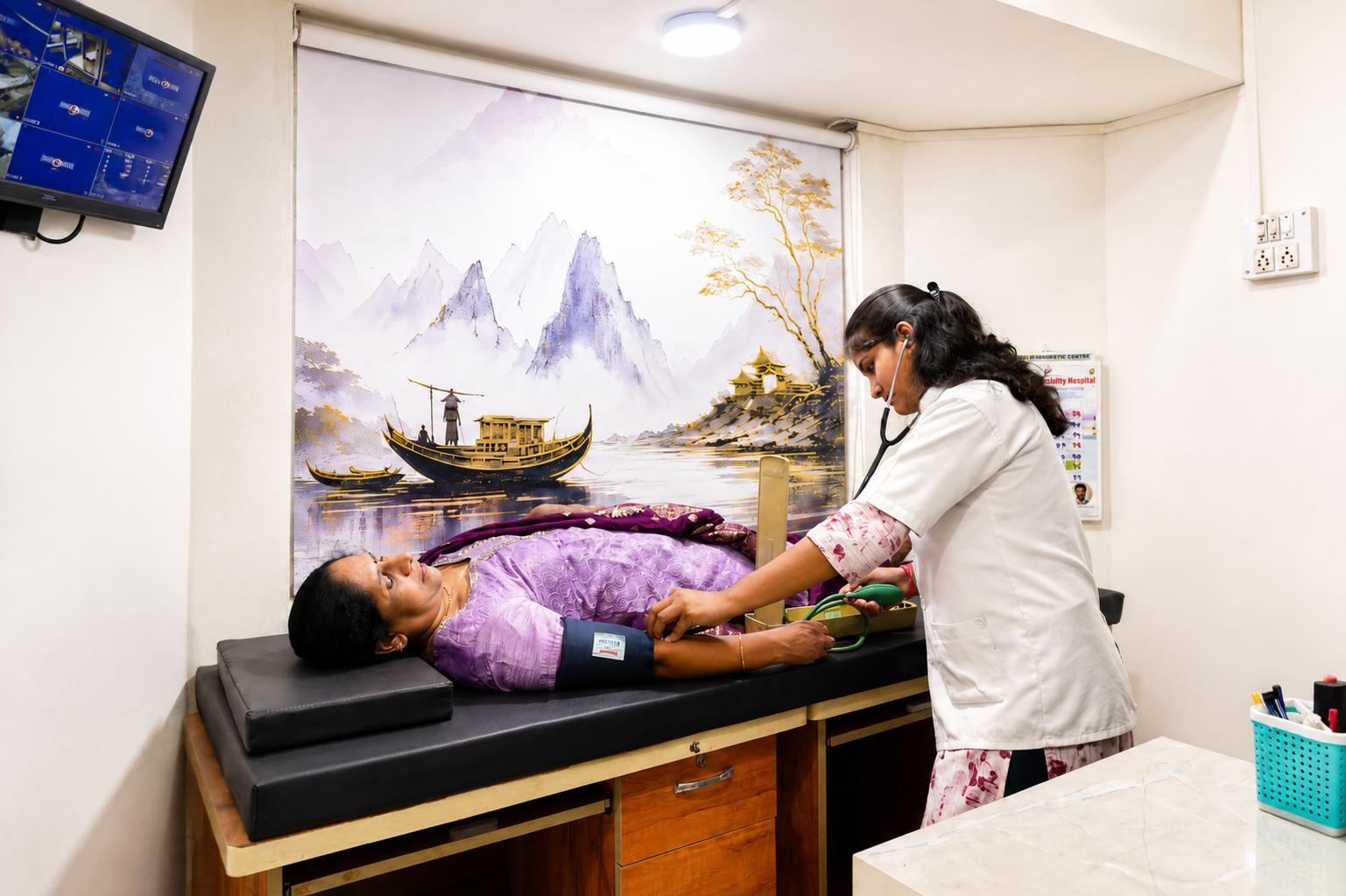 Patient Assessment & Vitals Monitoring